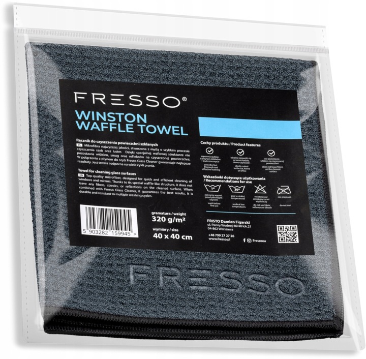 FRESSO WINSTON WAFFLE TOWEL ŚCIERKA 40X40CM
