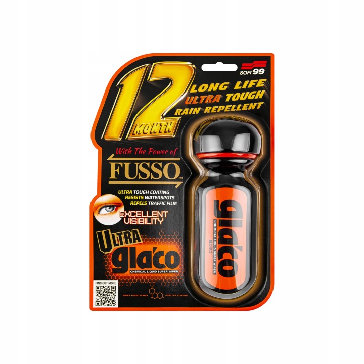 SOFT99 NIEWIDZIALNA WYCIERACZKA ULTRA GLACO 70ML