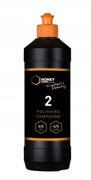 HONEY PASTA POLERSKA POLISHING COMPOUND 2 500ML ŚREDNIO ŚCIERNA