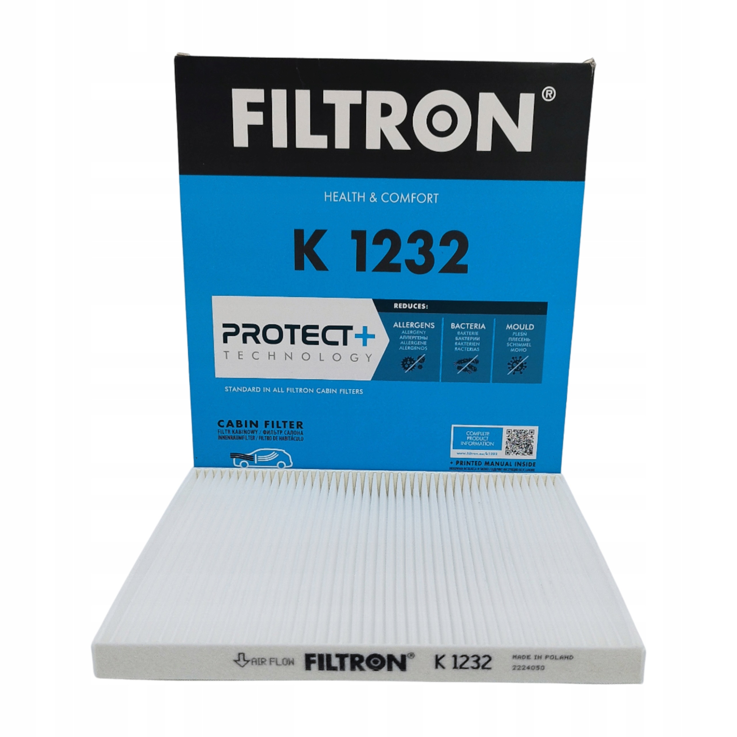 FILTR KABINOWY FILTRON K 1232 