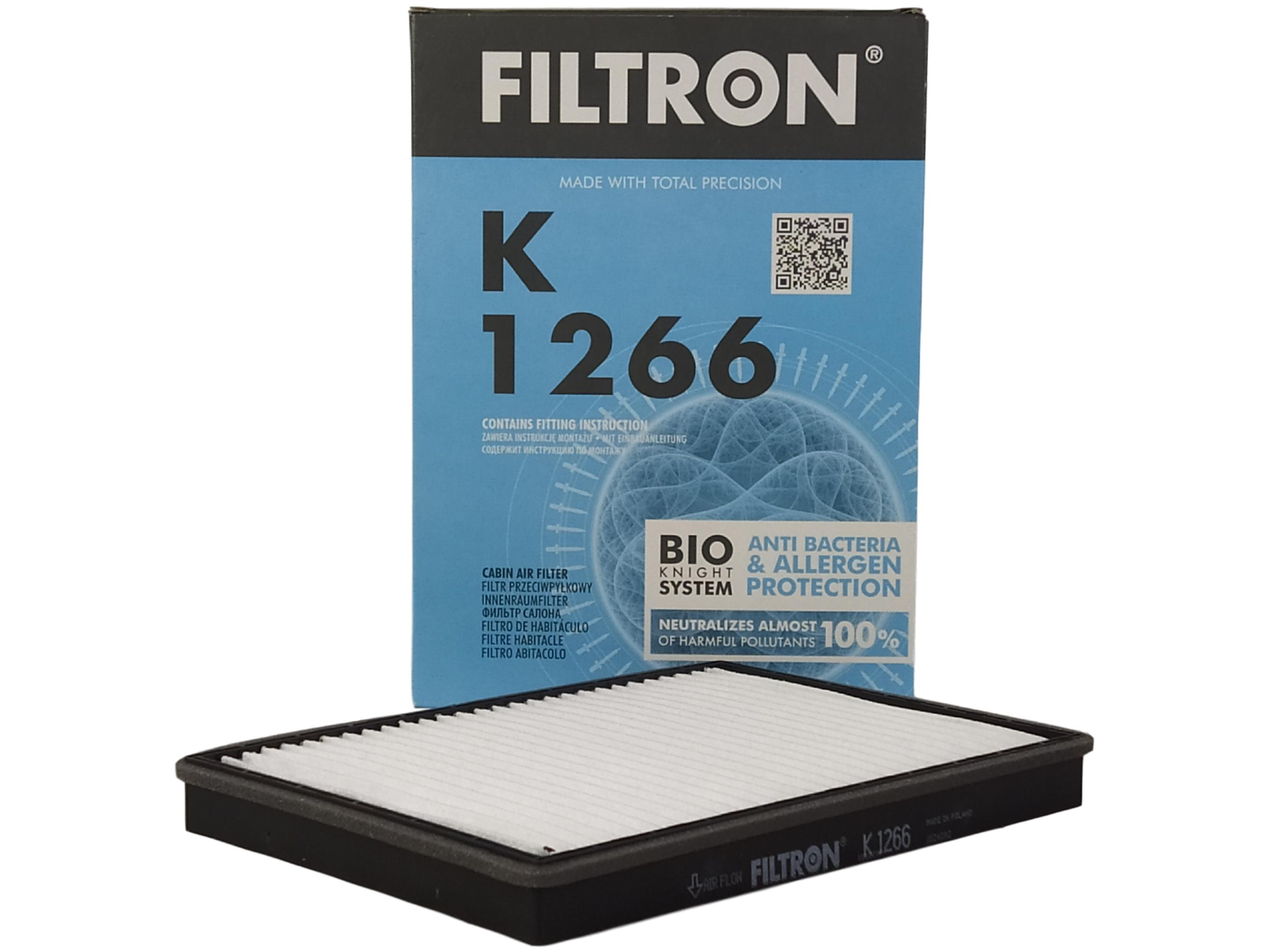 FILTR KABINOWY FILTRON K 1266