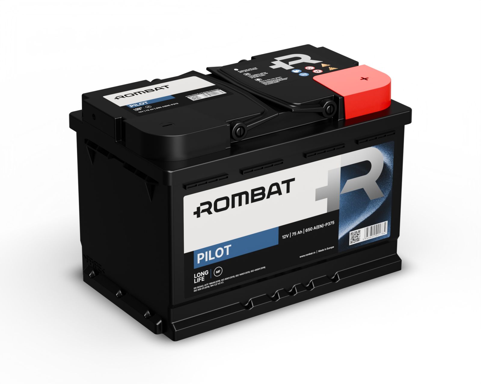 AKUMULATOR ROMBAT PILOT 75AH 680A 12V 