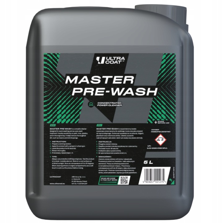 ULTRA COAT MASTER PRE-WASH 5 L TFR