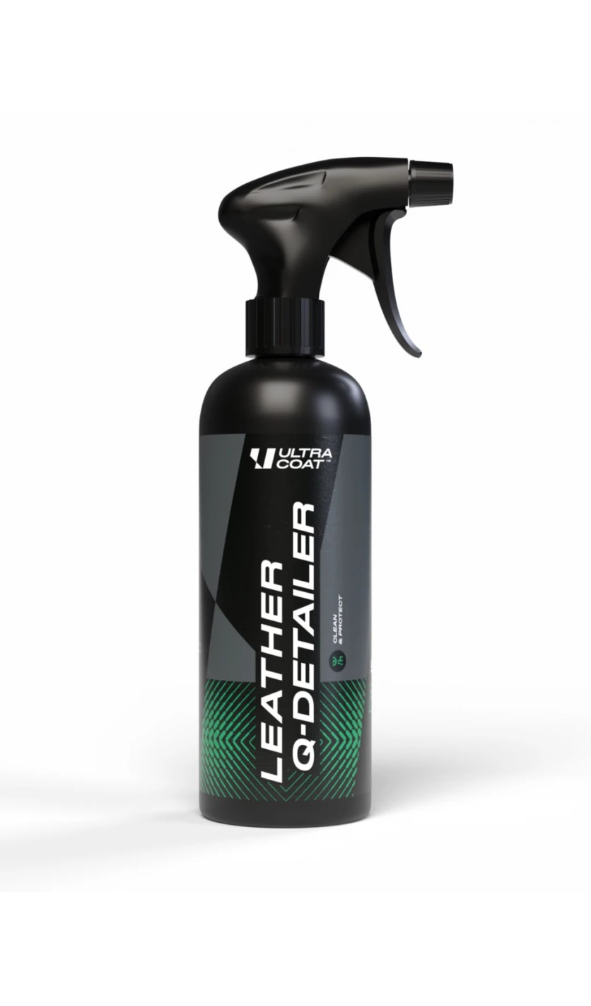 ULTRACOAT LEATHER Q-DETAILER 500 ml + POMPKA