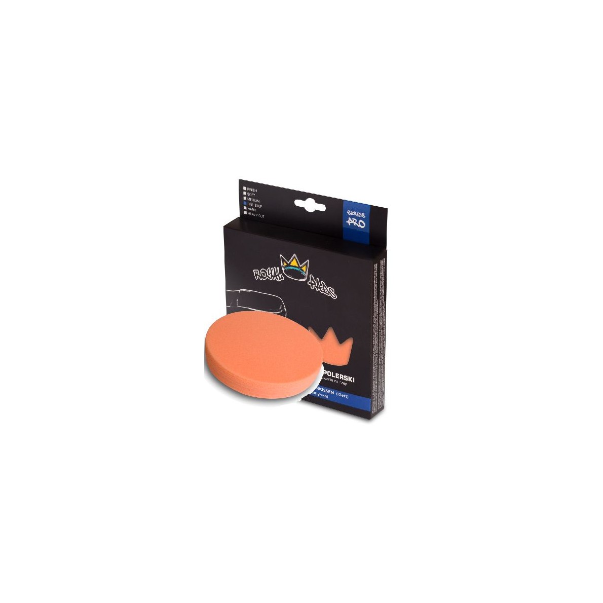 ROYAL ONE STEP PAD  - 150mm POMARAŃCZOWA