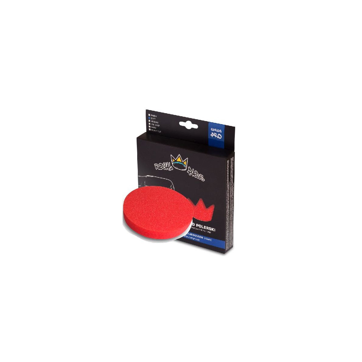 ROYAL SOFT PAD POLISHING  - 150mm CZERWONA