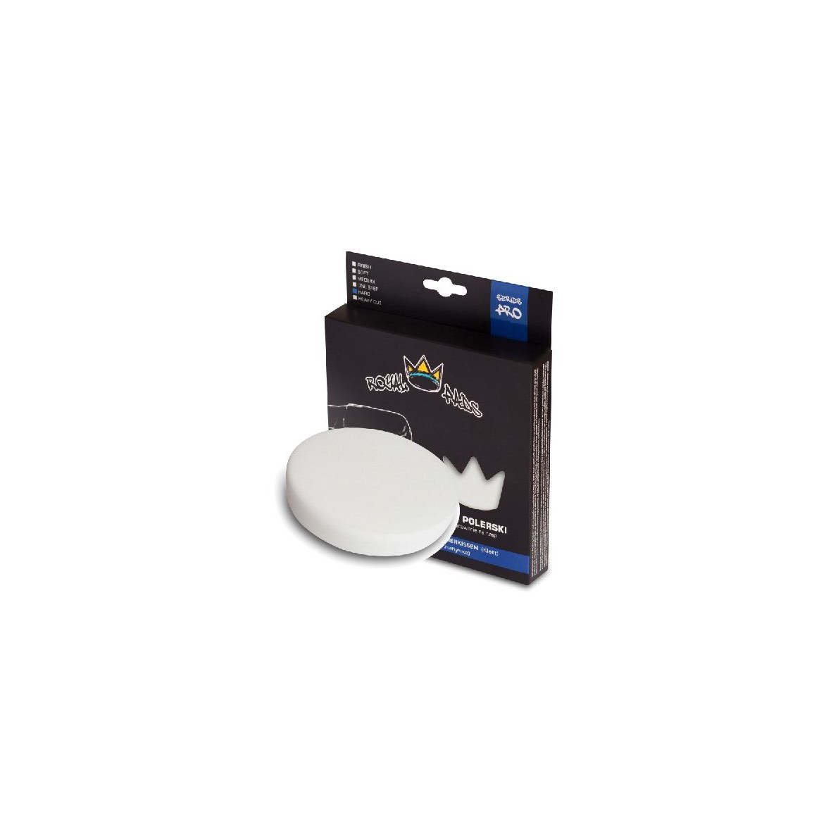 ROYAL HARD PAD POLISHING  - 150mm BIAŁA