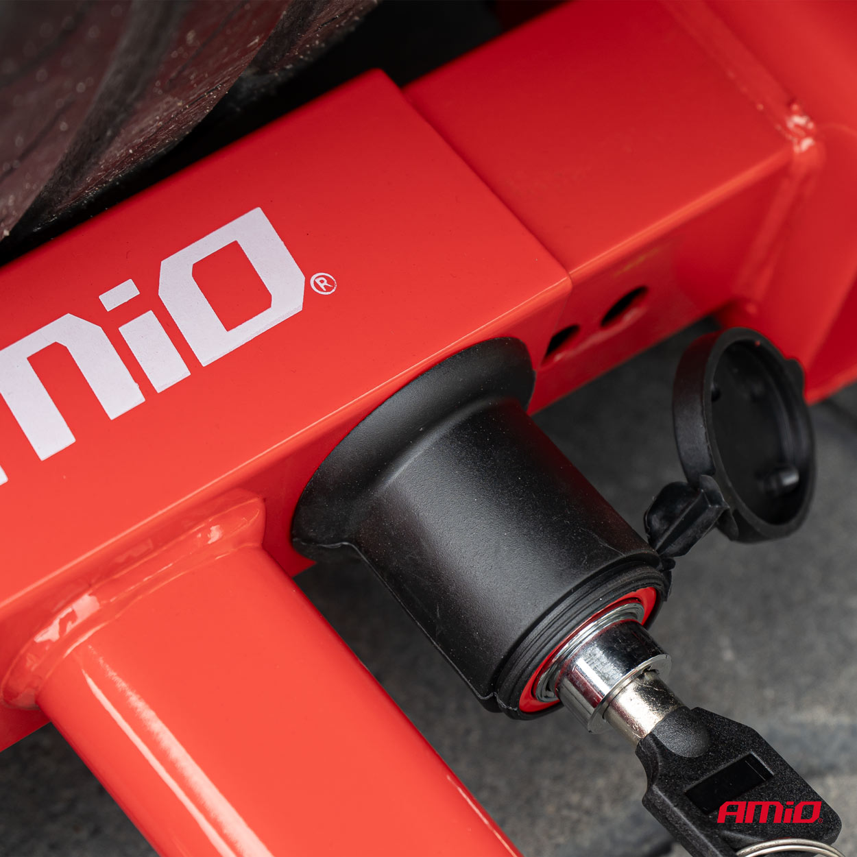 AMIO ANTYKRADZIEŻOWA BLOKADA NA KOŁO WHEEL CLAMP LOCK L10