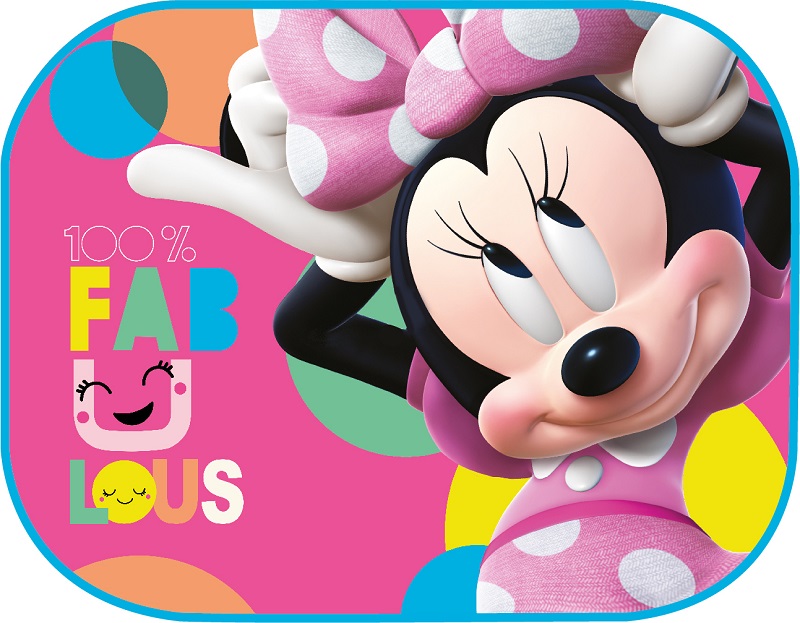 ZASŁONKI BOCZNE 2 szt 44*35cm MINNIE