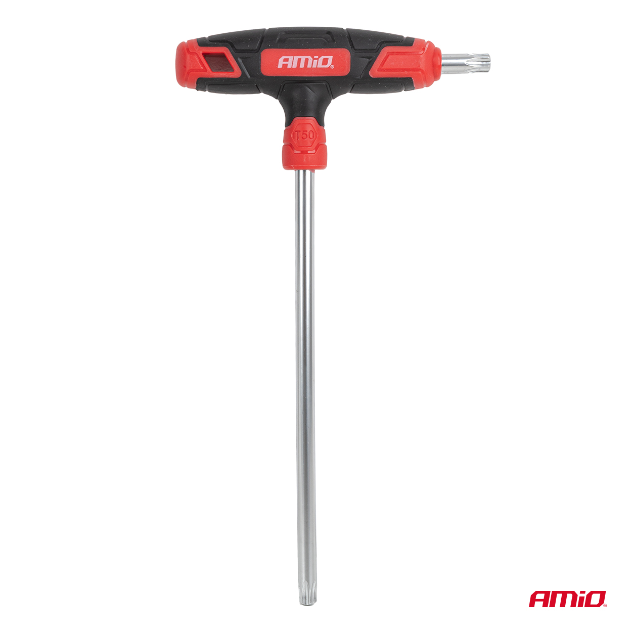 ZESTAW KLUCZY TORX Z RĘKOJEŚCIĄ POPRZECZNĄ  8szt. AMIO