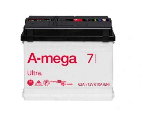 AKUMULATOR A-MEGA 7 ULTRA 62AH 610A