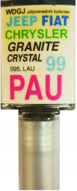 LAKIER ZAPRAWKOWY FIAT DODGE CHRYSLER PAU 10ML