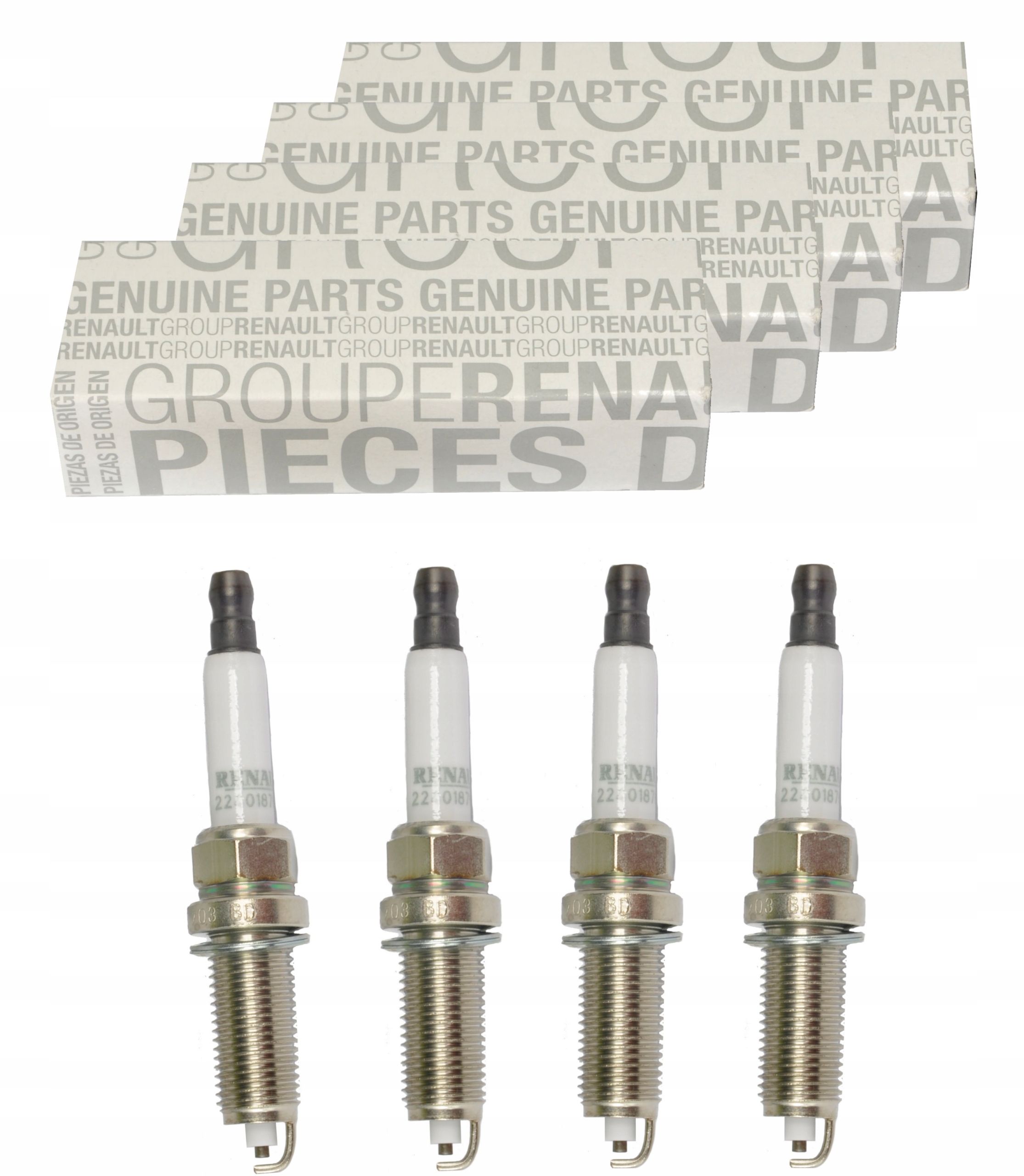 ŚWIECA ZAPŁONOWA RENAULT 224018760R ORYGINAŁ NGK6799 1SZT