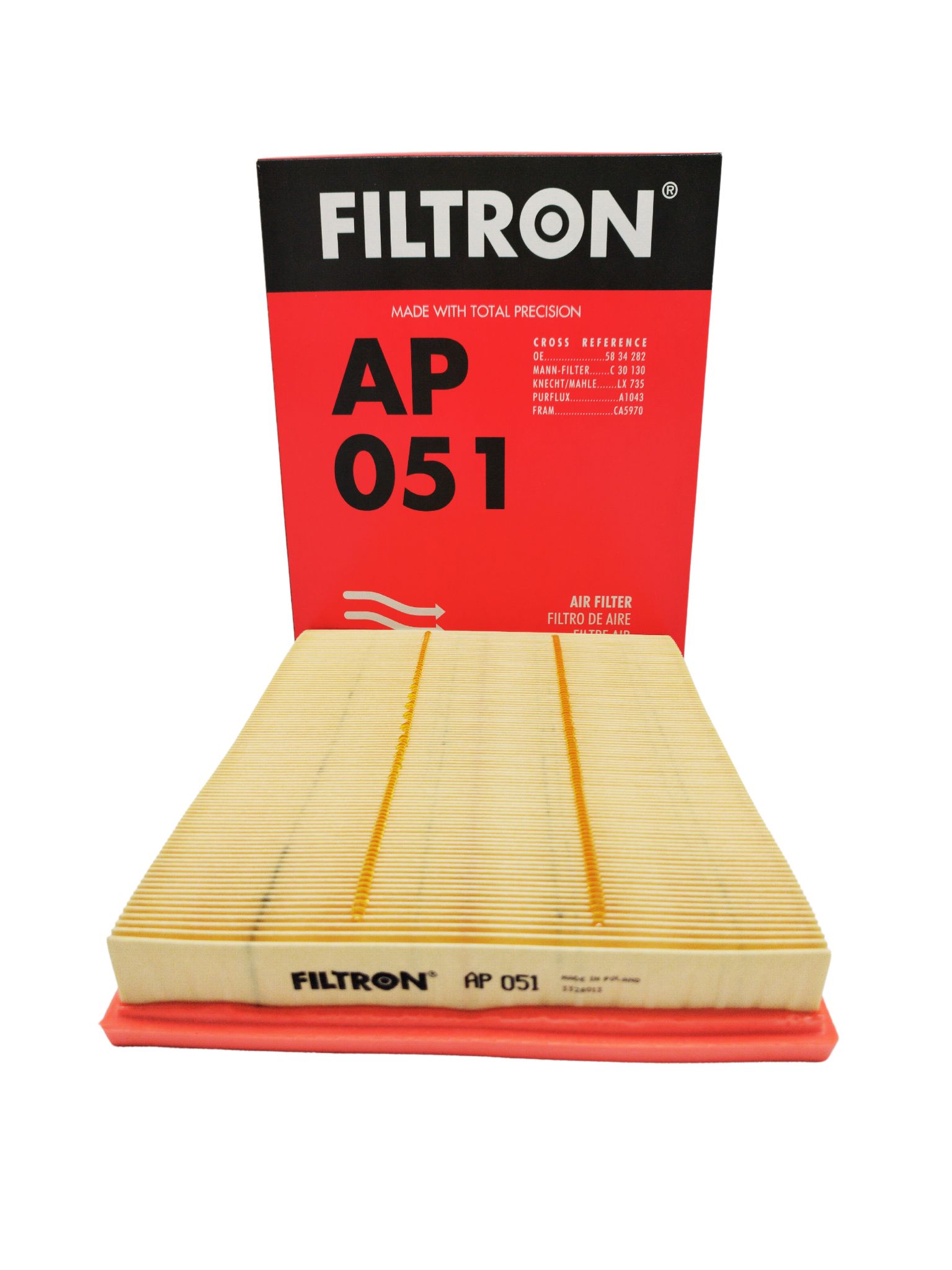 FILTR POWIETRZA FILTRON AP 051