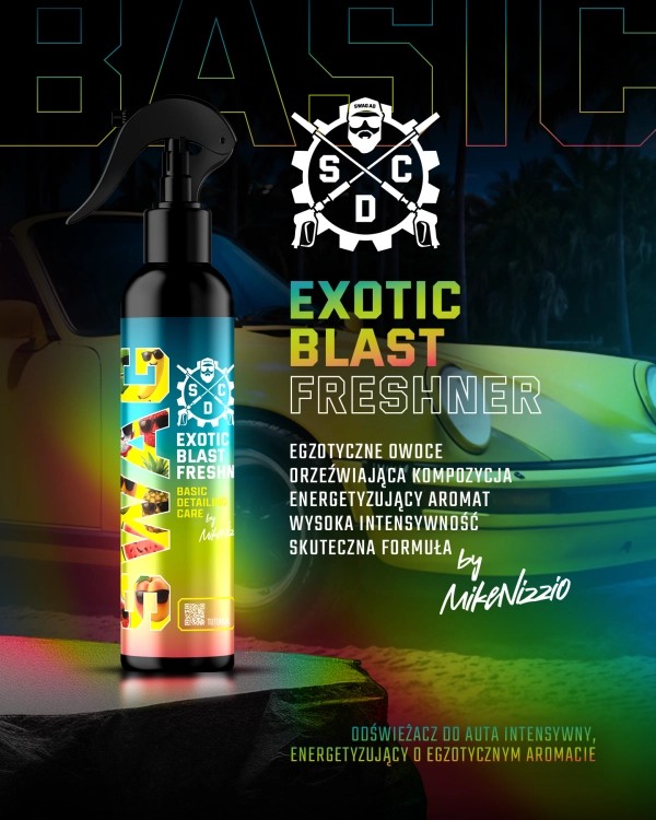 SWAG BASIC EXOTIC BLAST FRESHNER / 150ml | Odświeżacz Powietrza |  