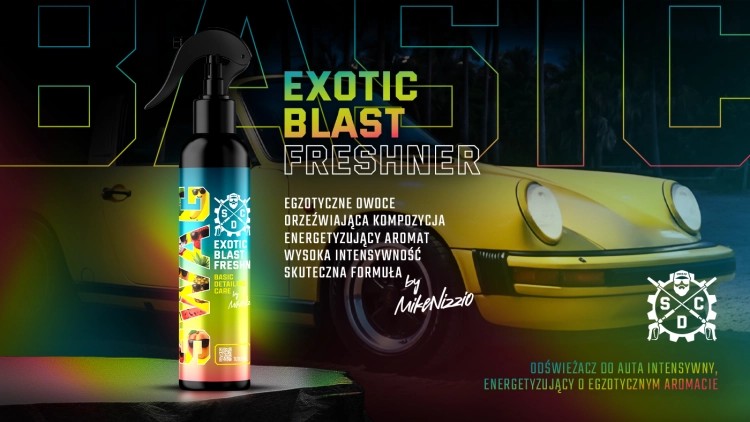 SWAG BASIC EXOTIC BLAST FRESHNER / 150ml | Odświeżacz Powietrza |  