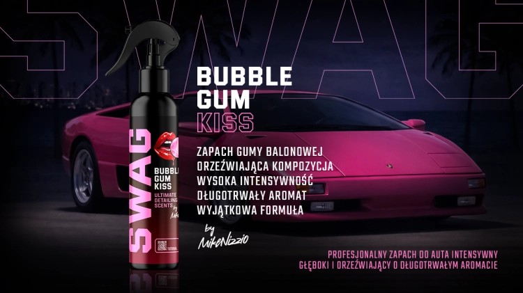 SWAG BUBBLE GUM KISS / 150ml + ZAWIESZKA