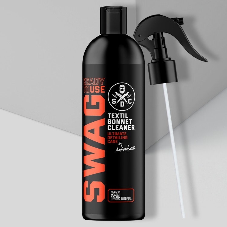 SWAG TEXTIL BONNET CLEANER RTU V.2.1 / 500ml + ATOMIZER