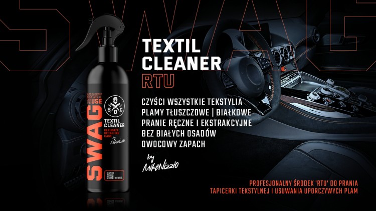 SWAG TEXTIL BONNET CLEANER RTU V.2.1 / 500ml + ATOMIZER