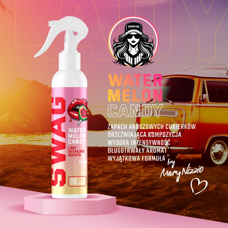 SWAG LADY  WATER MELON CANDY 150ml  + ZAWIESZKA