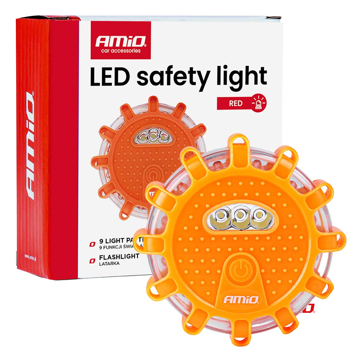 LAMPA OSTRZEGAWCZA AWARYJNA  AMIO