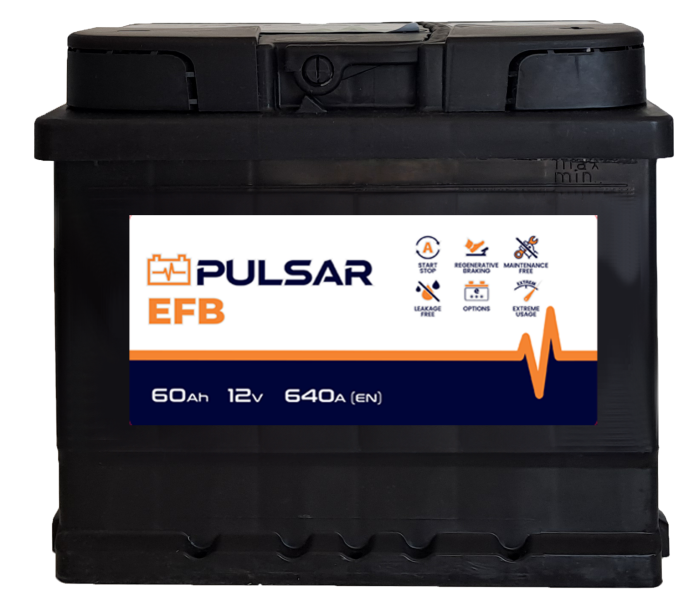 AKUMULATOR PULSAR EFB 60Ah 640A