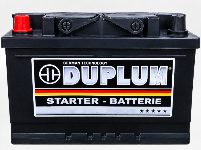 AKUMULATOR EXTREME BLACK DUPLUM 74AH L+