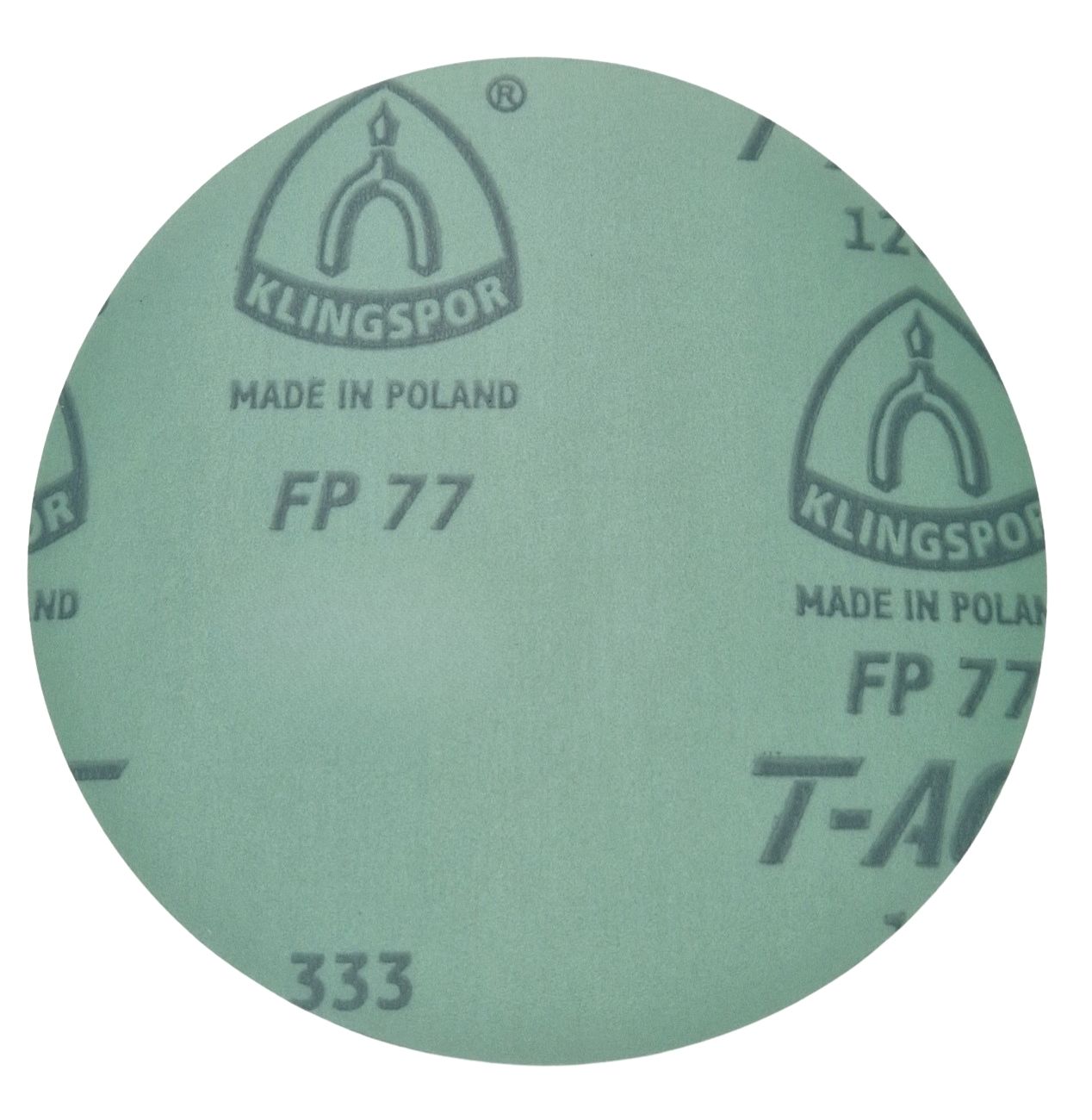 PAPIER WODNY OKRĄGŁY FP77K GRANULACJA 1000 FI 125MM BEZ OTWORÓW VSM
