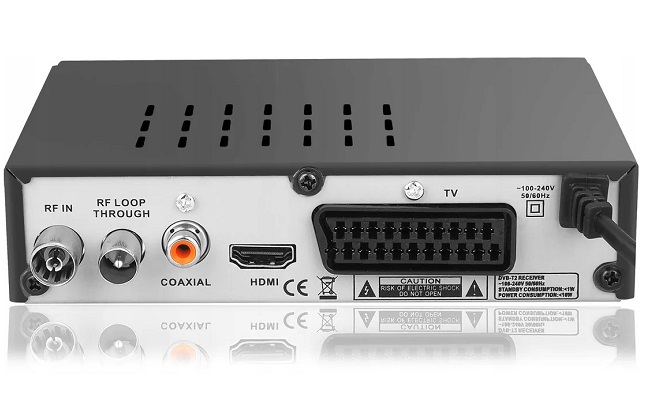 DEKODER TUNER DVB-T/T2 LXDVB201 Z PILOTEM