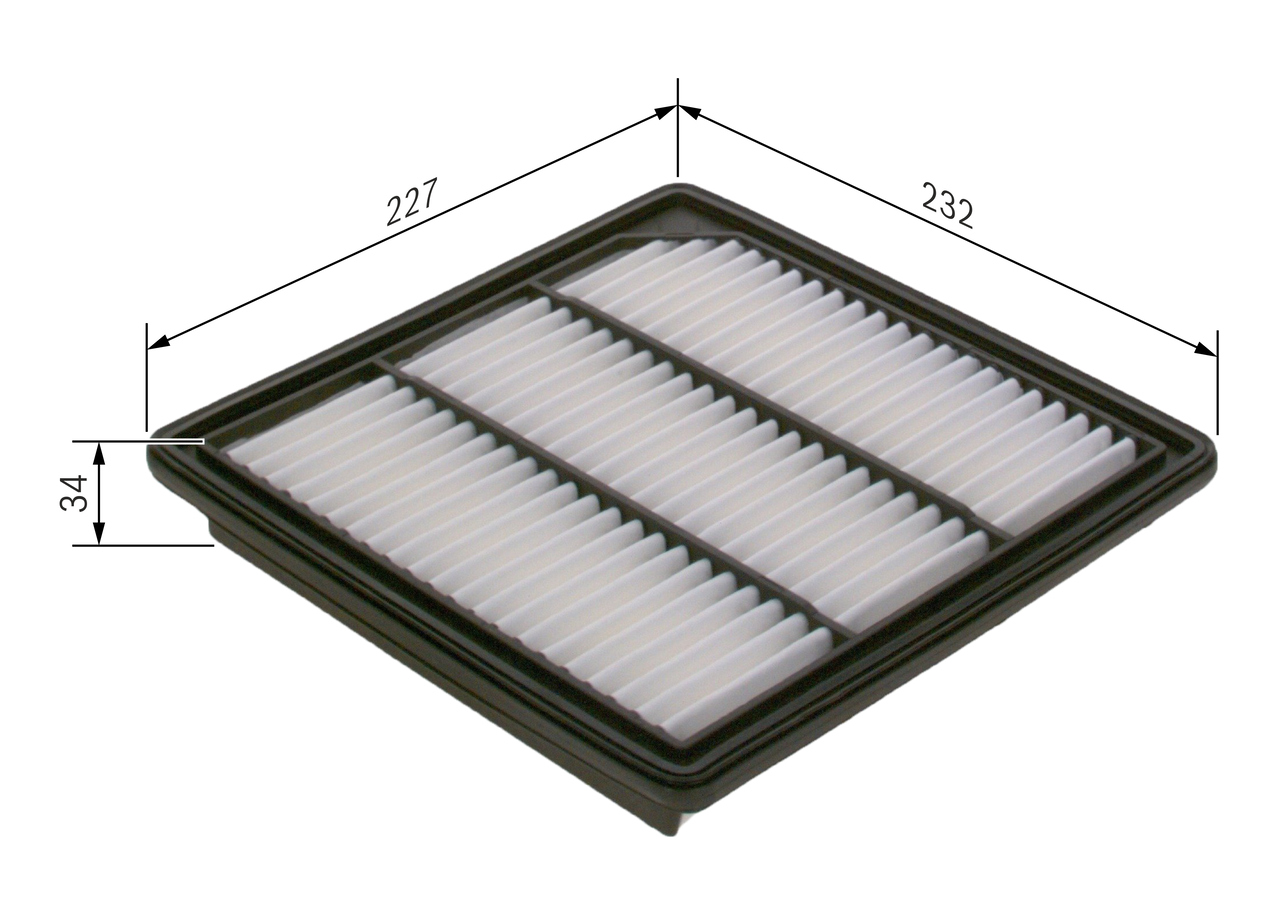 FILTR POWIETRZA PURRO PA1045 AP 093/4