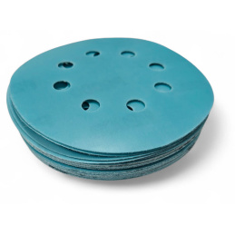 KRĄŻEK ŚCIERNY SAMOPRZYCZEPNY WODNY 125MM P2000 EK 8 OTWORÓW 