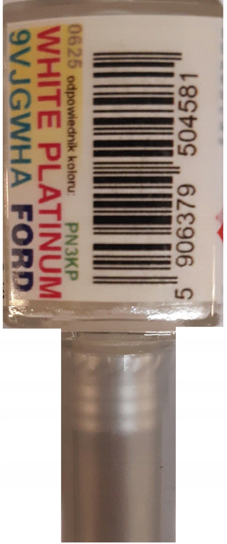 LAKIER ZAPRAWKOWY FORD WHITE PLATINUM 9VJGWHA 10ML