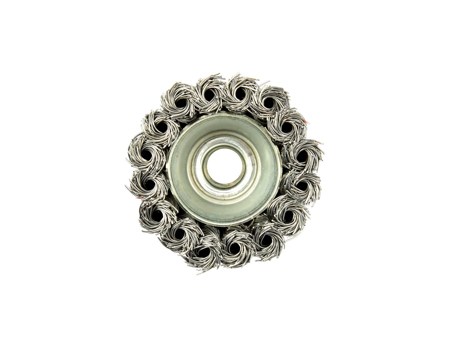 GEKO SZCZOTKA DRUCIANA CZOŁOWA PLECIONA 65MM M14