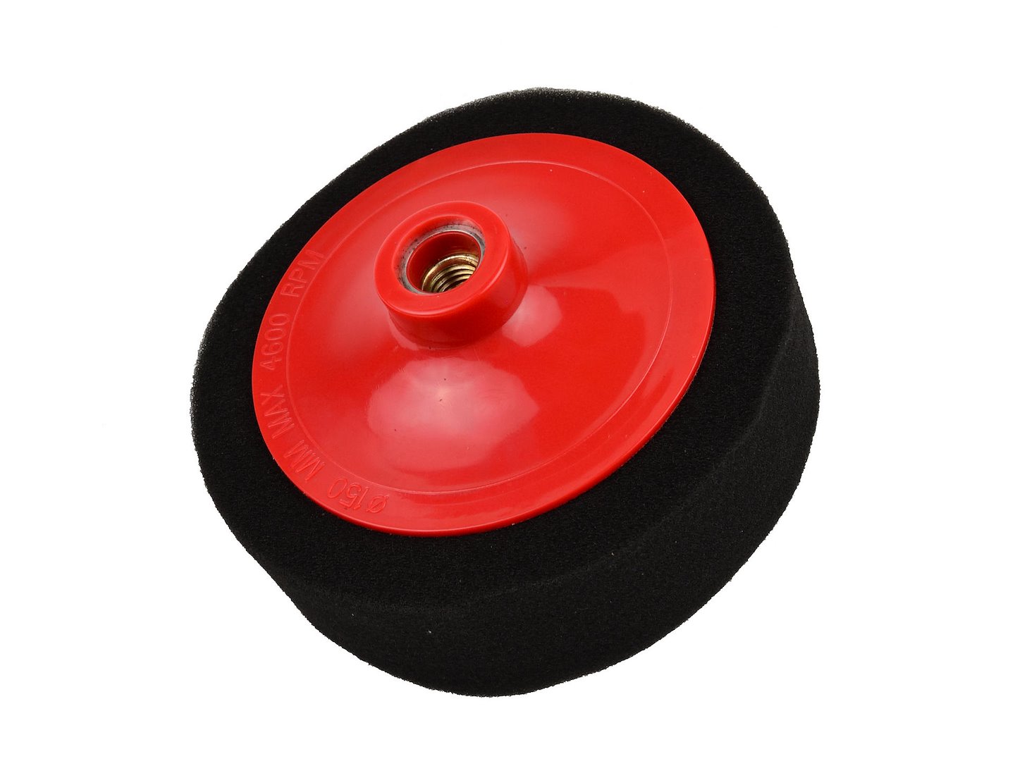 GEKO GĄBKA POLERSKA CZARNA 150MM X 45MM M14