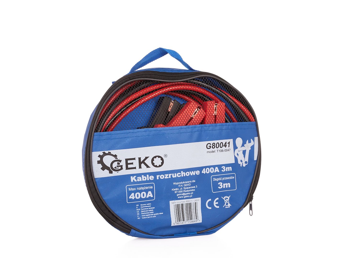 GEKO KABLE ROZRUCHOWE 400A 3M