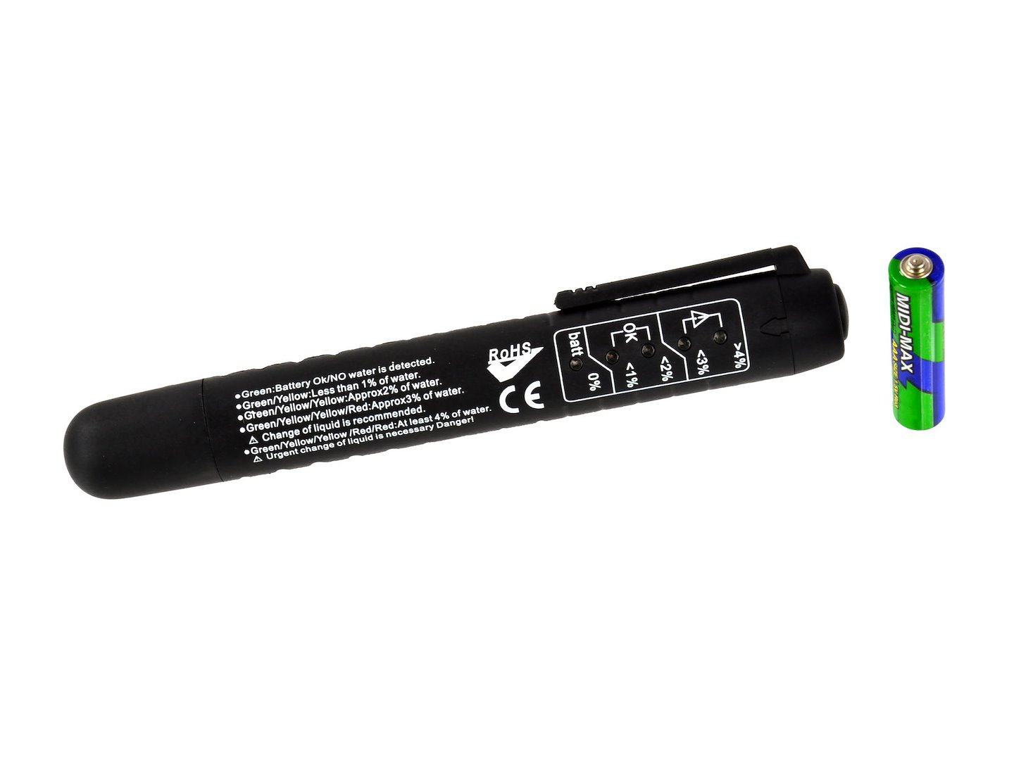 GEKO TESTER PŁYNU HAMULCOWEGO 5-DIODOWY