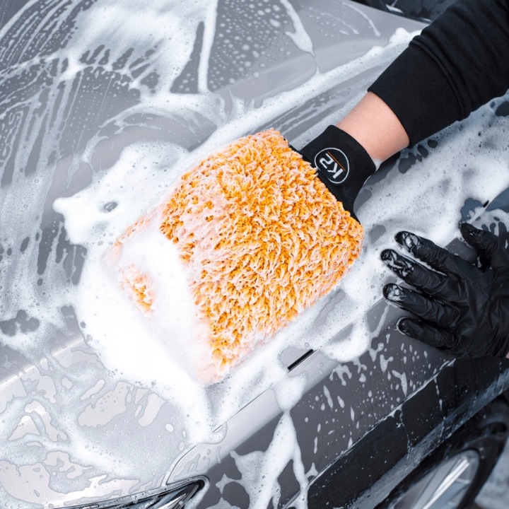 K2 RĘKAWICA DO MYCIA SAMOCHODU WASH MITT GĄBKA