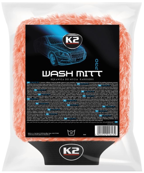 K2 RĘKAWICA DO MYCIA SAMOCHODU WASH MITT GĄBKA