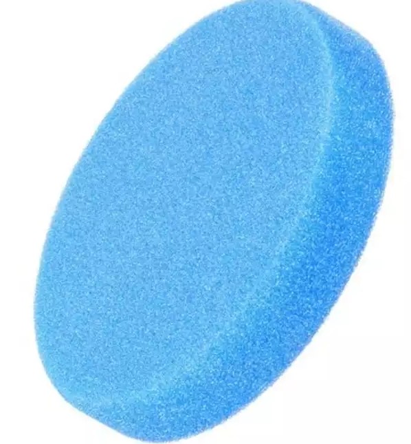 HONEY PAD GĄBKA POLERSKA NA RZEP CLASSIC NIEBIESKI HARD CUT 135/25MM