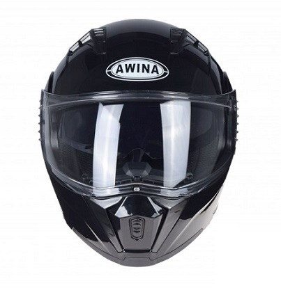 KASK AWINA OTWIERANA SZCZĘKA JK906 CZARNY XXL 63-64 CM + BLENDA