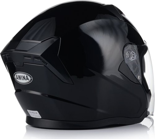 KASK AWINA OTWARTY TYP JK528 CZARNY XL 61CM + BLENDA