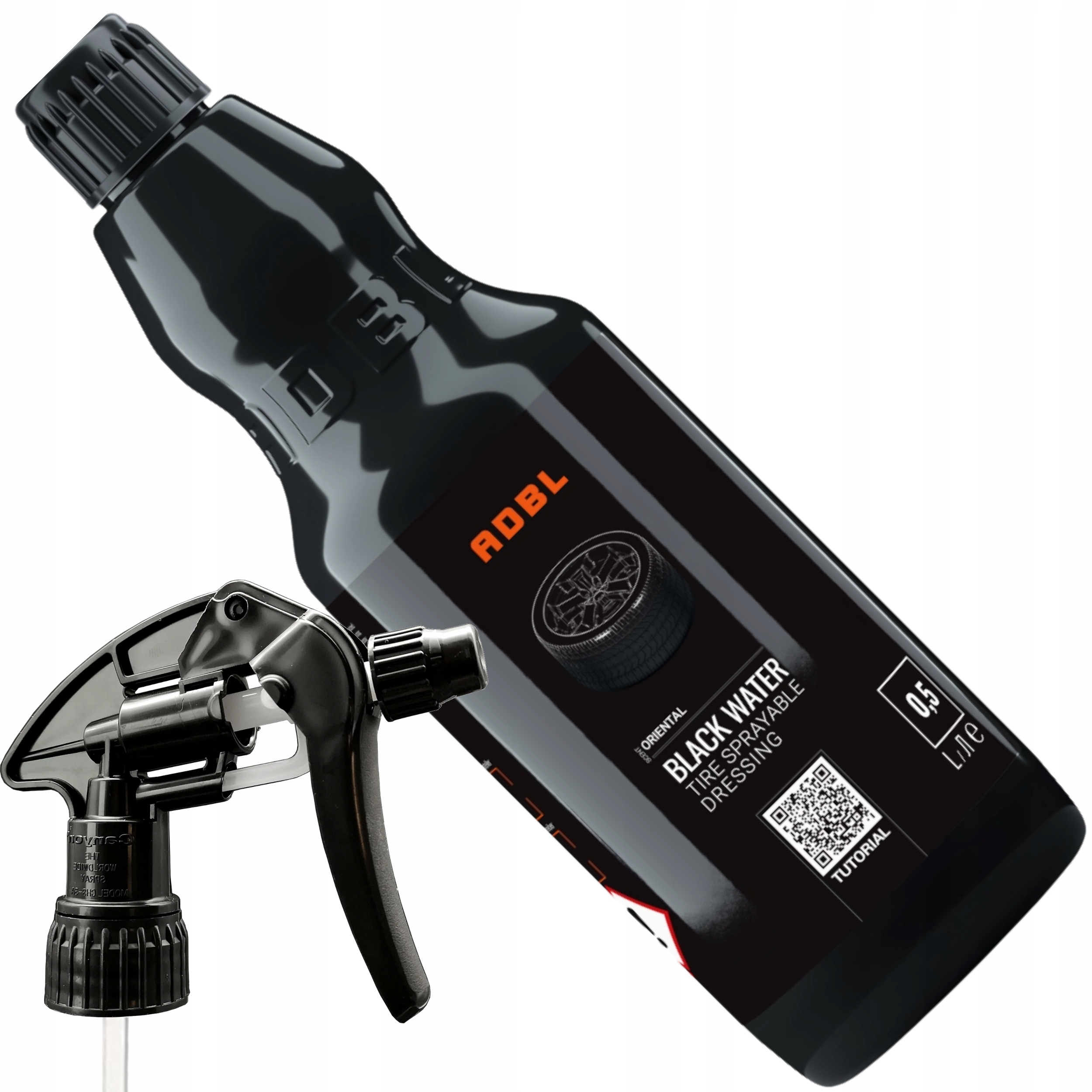 ADBL BLACK WATER 500ML DO OPON + POMPKA