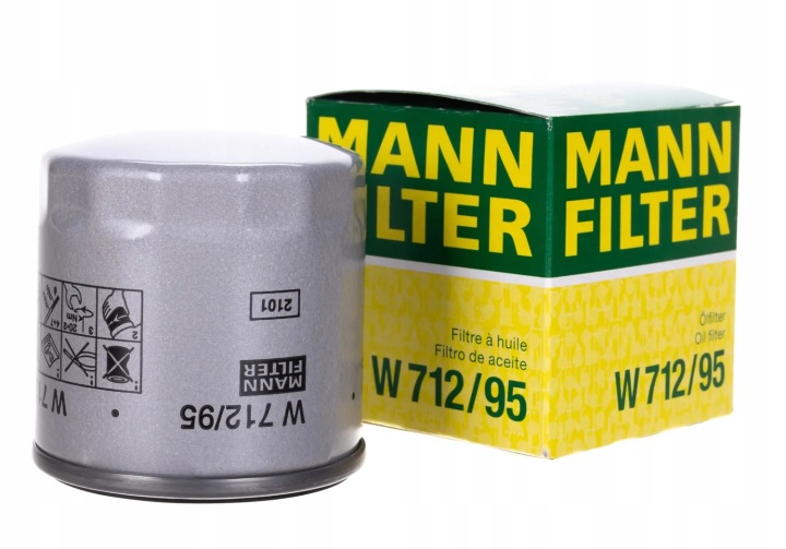 FILTR OLEJU MANN W712/95 OP 616/3