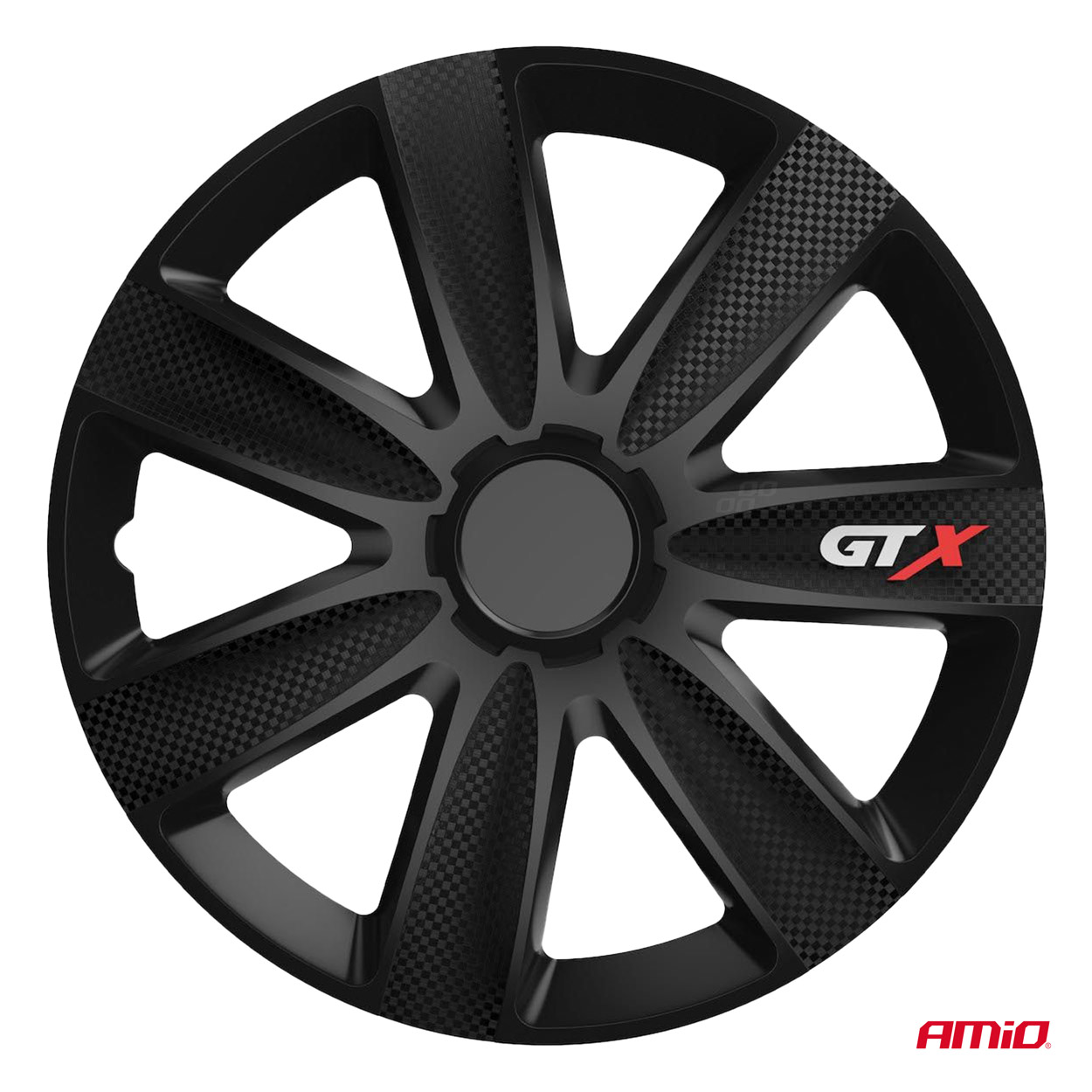 KOŁPAKI AMIO 16'' GTX CARBON BLACK COLOUR BOX