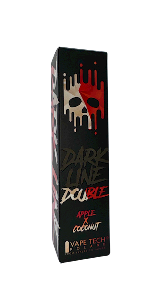 Longfill Dark Line Double 8/60ml - Apple Coconut