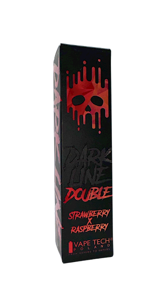 Longfill Dark Line Double 8/60ml - Strawberry Raspberry 