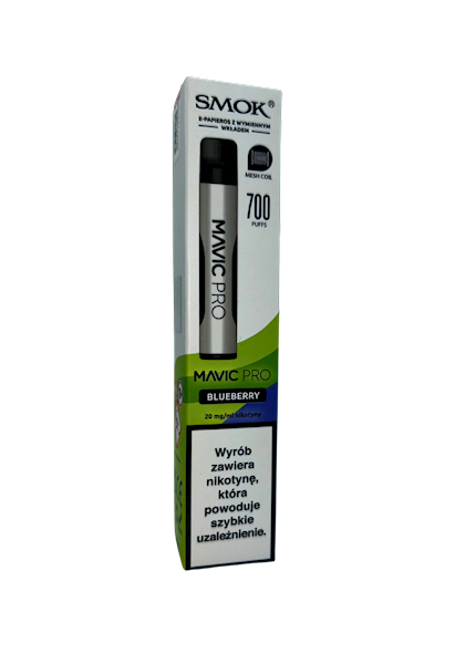 KIT Smok Mavic Pro White 2ml - Blueberry 20mg