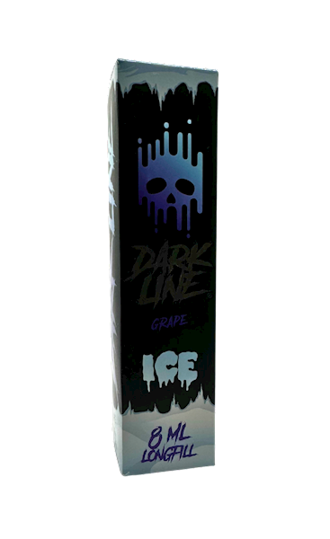Longfill Dark Line Ice 8/60ml - Grape
