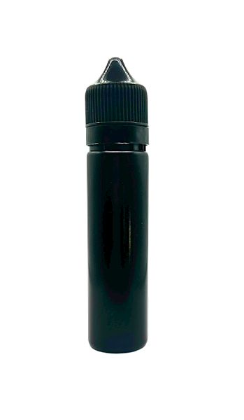 Butelka plastikowa Gorilla 60ml - Unicorn czarna