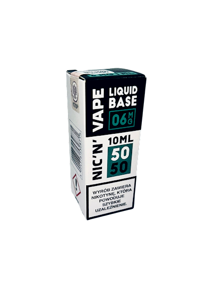 Baza Shot NIC'N'VAPE 10ml 50/50 - 6mg